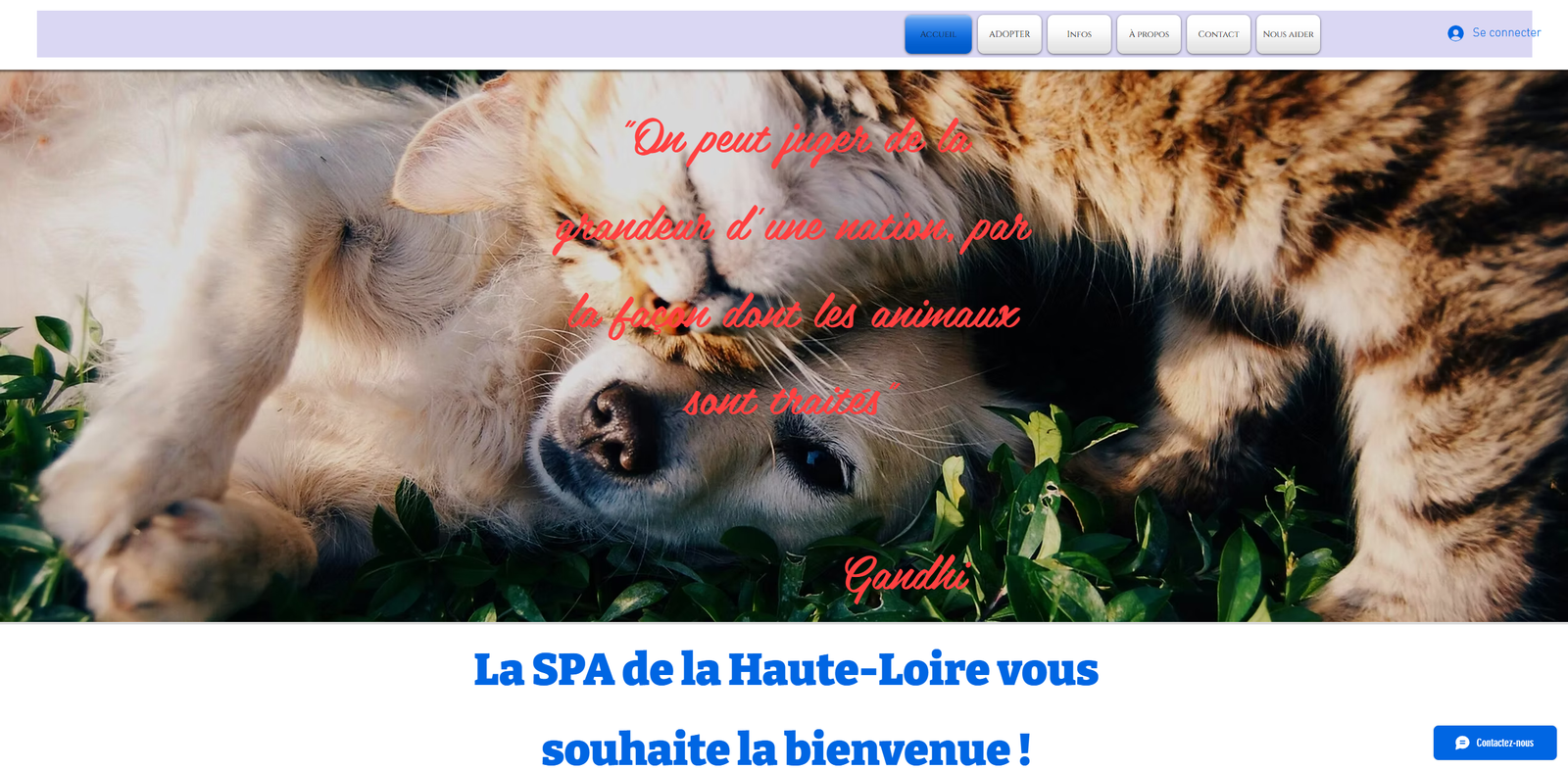 Site Actuelle de la SPA de Polignac